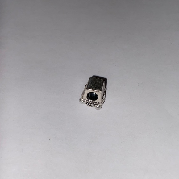 Authentic Pandora Popcorn Pale Pink Enamel Movies Charm - Picture 15 of 17